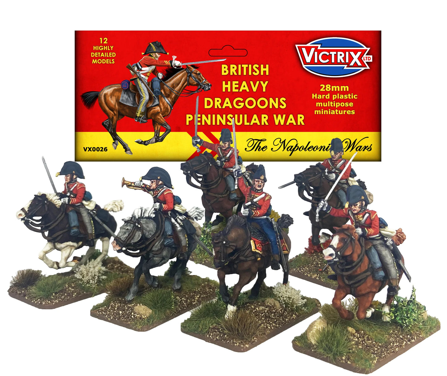 British Napoleonic Heavy Dragoons: Peninsular Wars Victrix