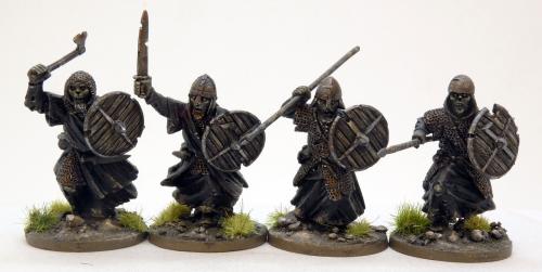 SDRG04 Draugr Hearthguards in Tattered Robes (Undead) (4) SAGA