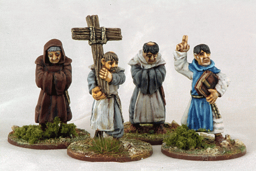 Crusading Monks Parading Cross (4) Saga