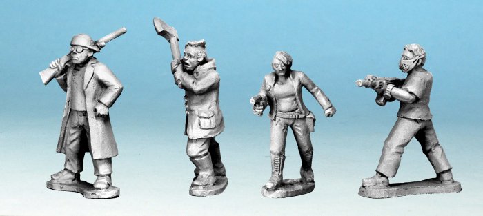 Apocolypse Survivors I: Crusader Miniatures