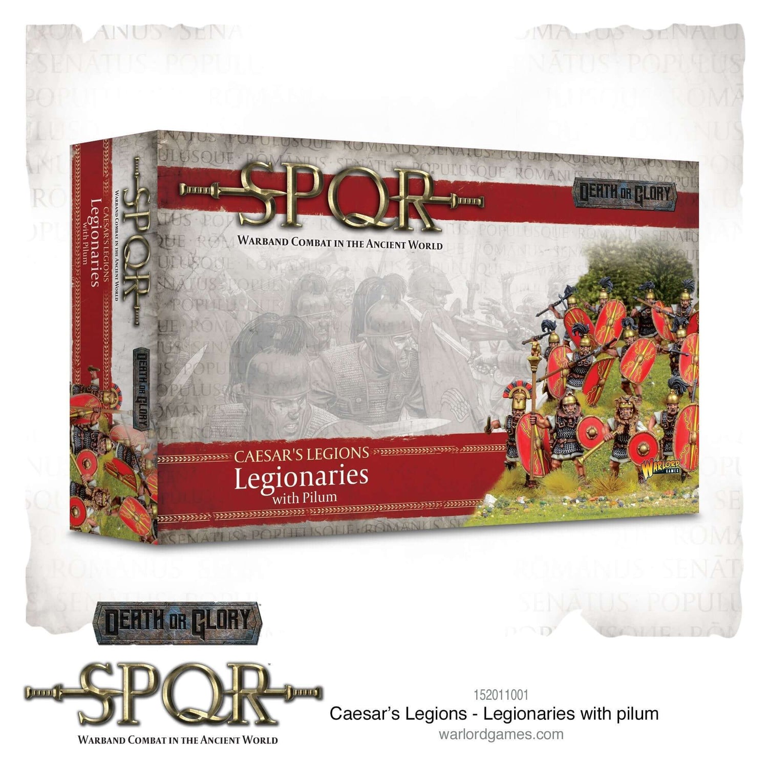 SPQR: Caesar's Legions - Legionaries with pilum by Warlord
