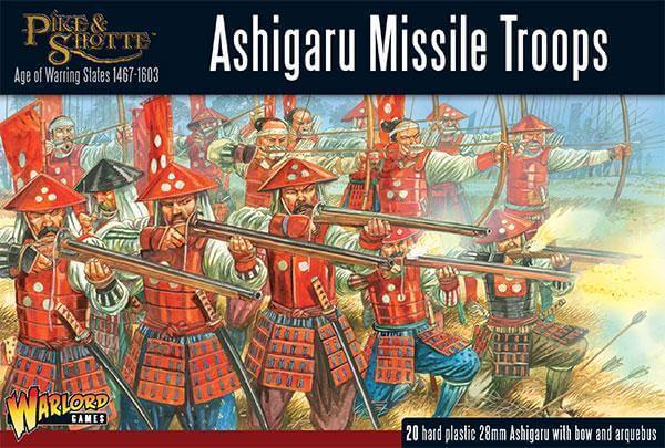 Pike & Shotte, Ashigaru Missile Troops by Warlord