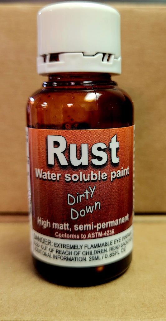 DIRTY DOWN RUST SOLUTION Paint effects