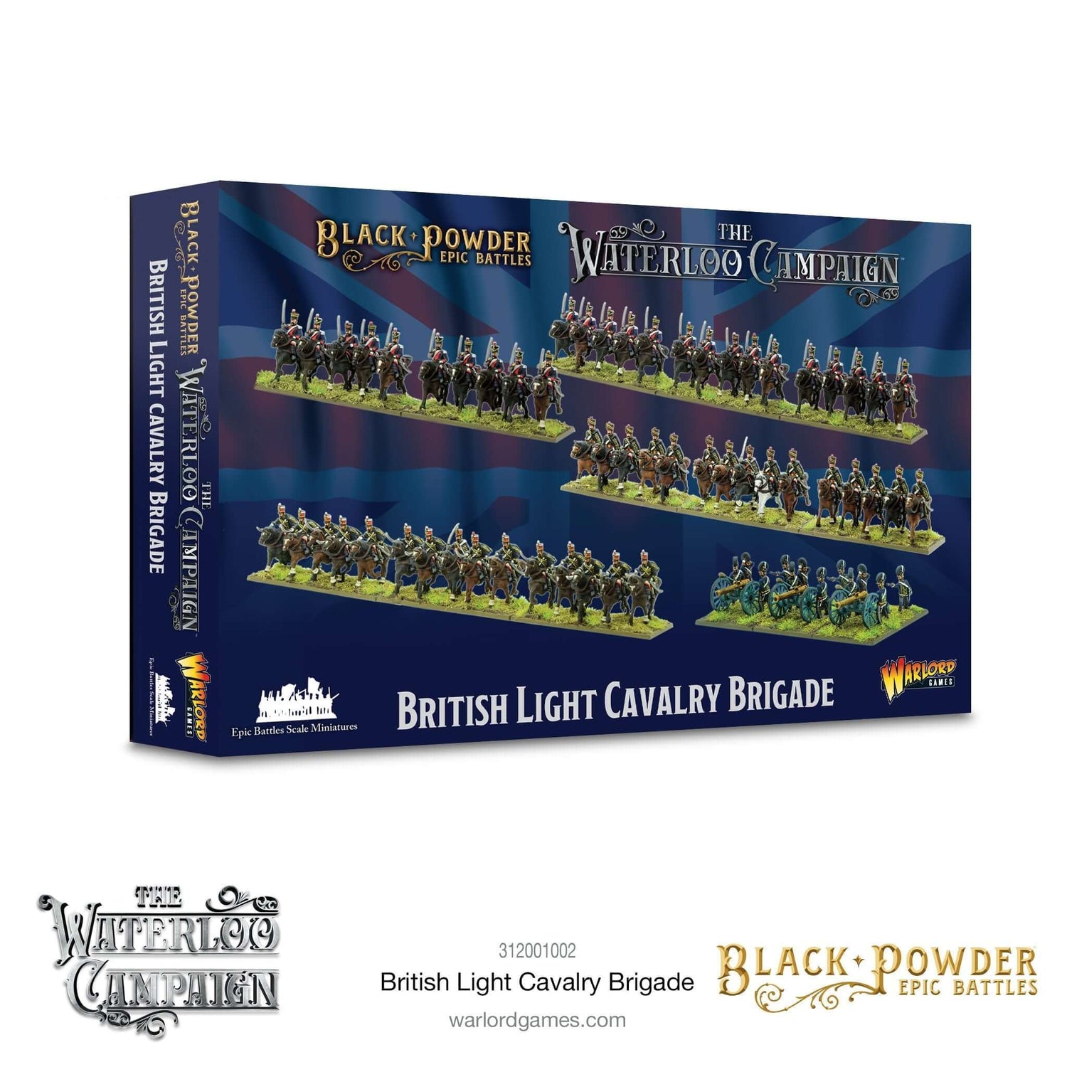 Black Powder Epic Battles: Waterloo - British Light Cavalry Brigade: Warlord