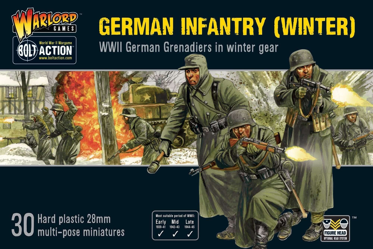 Germans Infantry (Winter) Bolt Action