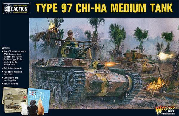 Chi-Ha Japanese tank Bolt Action WARLORD