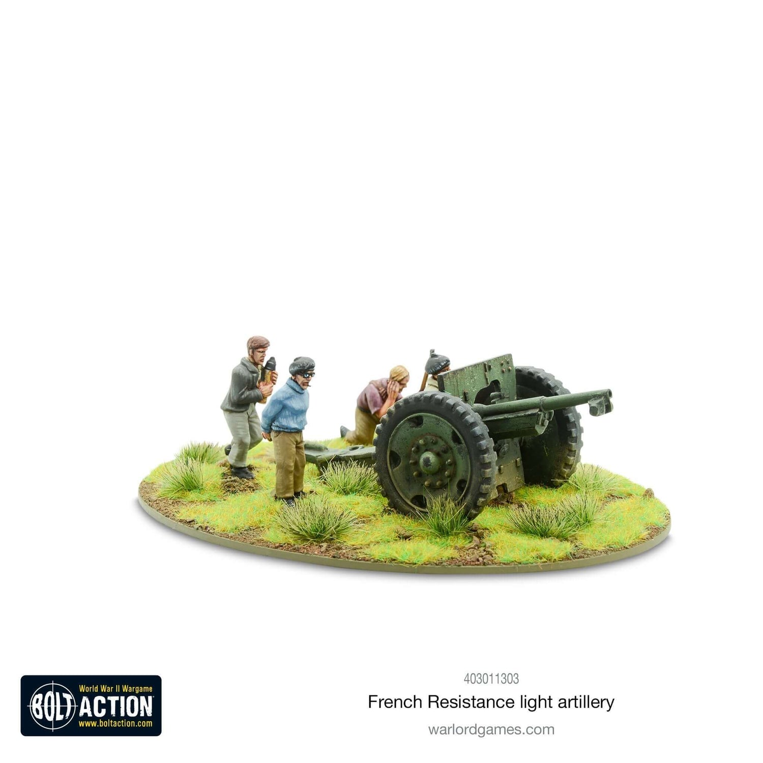 French Resistance Light Artillery Bolt Action WARLORD