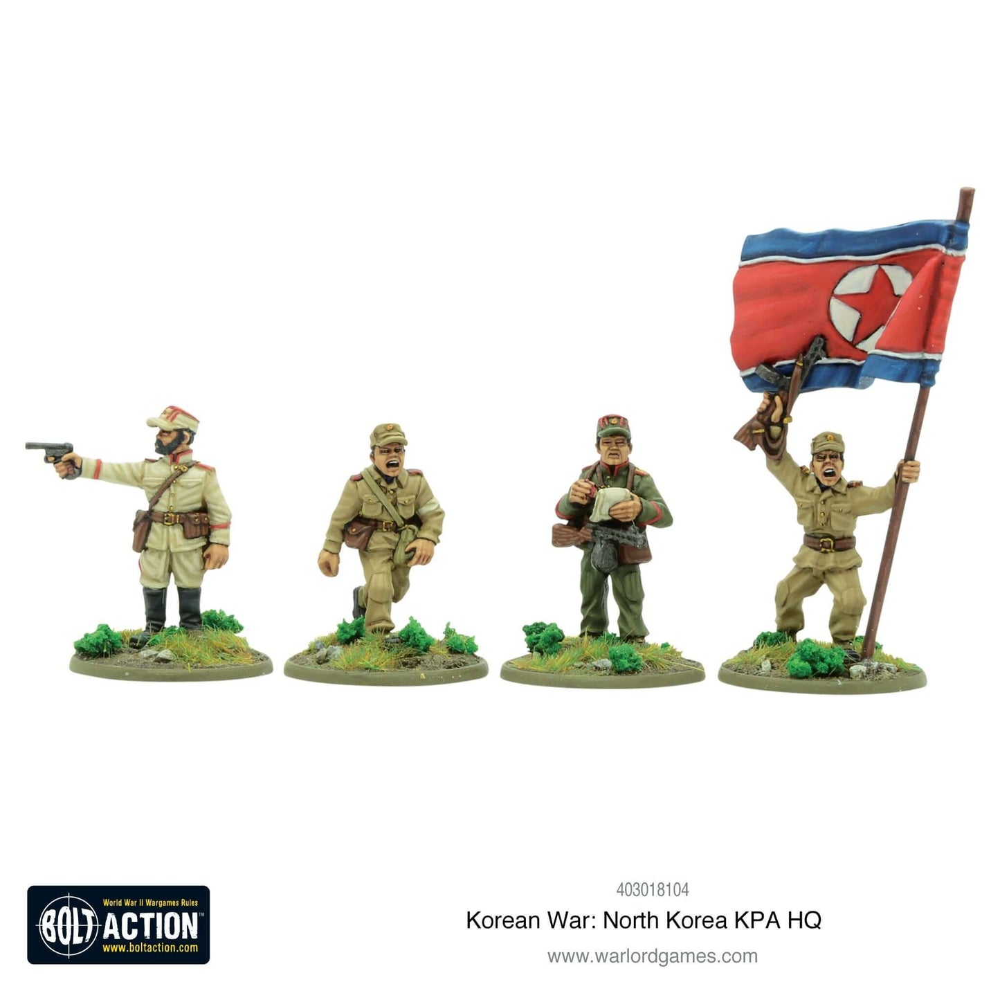 Korean War: North Korean KPA HQ by Bolt Action