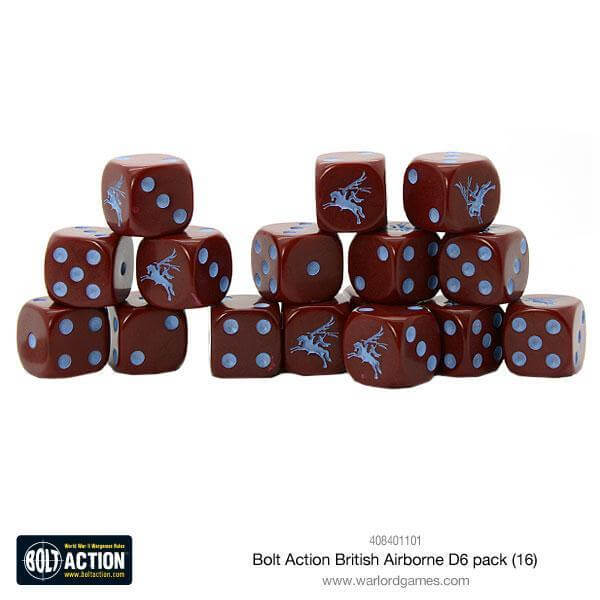 Dice: Bolt Action D6 Pack (click to see faction options) RPG D&D Board Game Dice