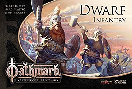 DWARF INFANTRY for  Oathmark by NorthStar Northstar military miniatures