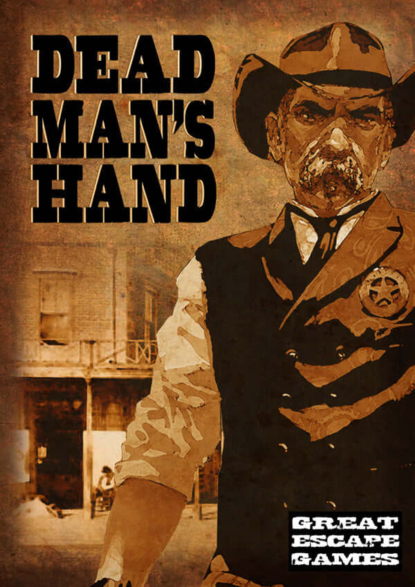 Dead Man's Hand Rule book (includes DMH card deck and pop out markers) by Great Escape