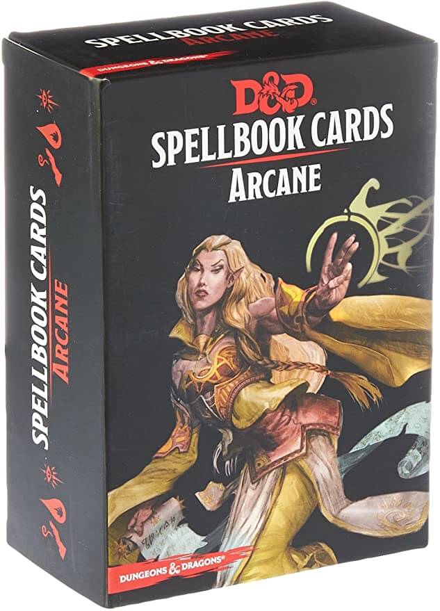 Dungeons & Dragons - Spellbook Cards: Arcane (257 cards)