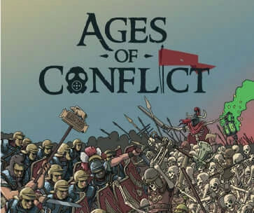 Ages of Conflict Core Rulebook and Tokens: Bad Goblin Games