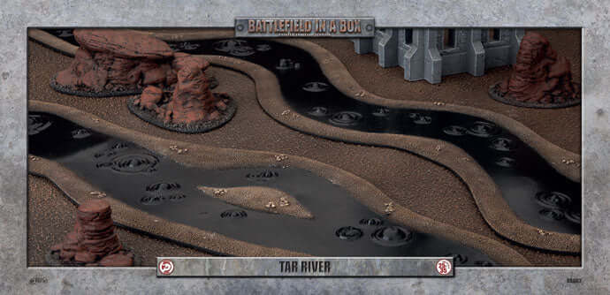 Battlefield in a Box: Tar River (BB603) wargaming terrain