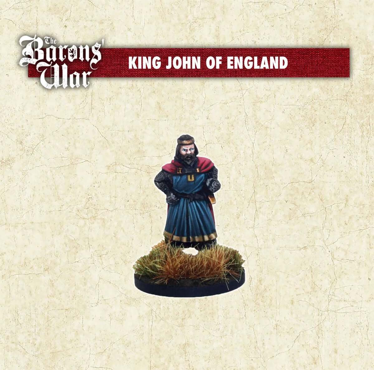 Baron's War King John of England 28mm historical miniatures