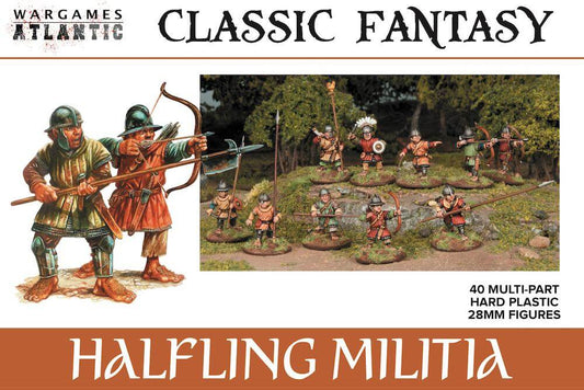 Classic Fantasy, Halfling Militia by Wargames Atlantic