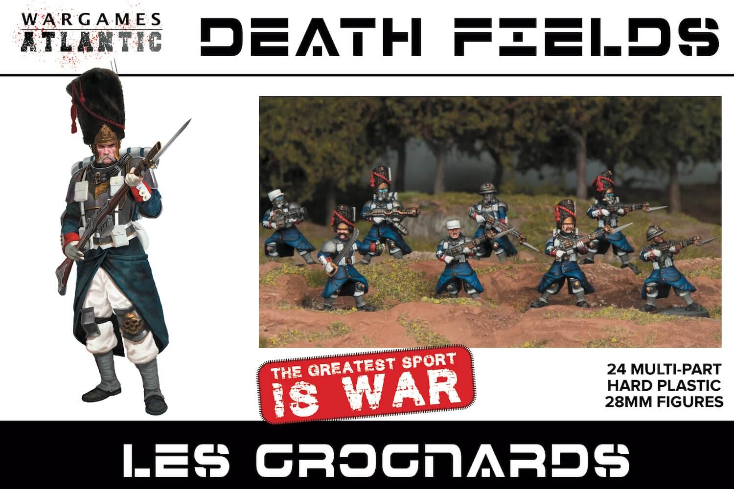 Les Grognards Death Fields Wargames Atlantic