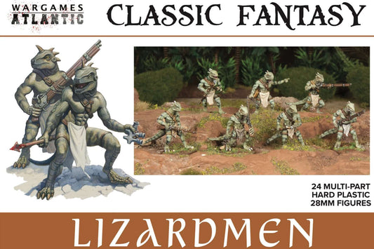 Lizardmen Classic Fantasy Wargames Atlantic