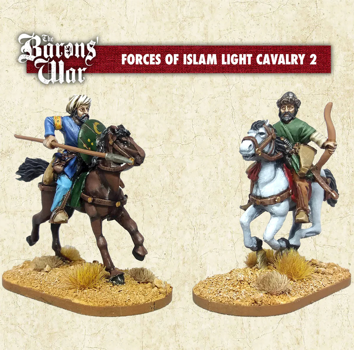 Forces of Islam Light Cavalry 2: Barons War Outremer