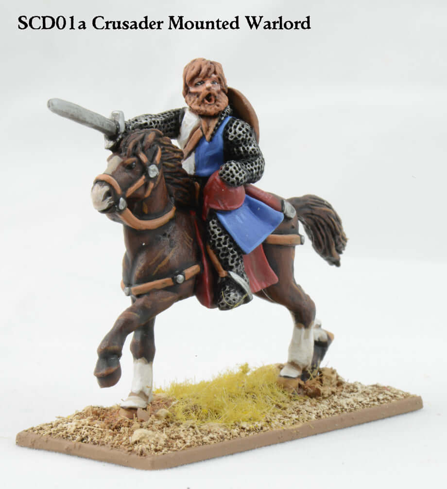 Crusader Mounted Warlord (1) Saga Gripping Beast