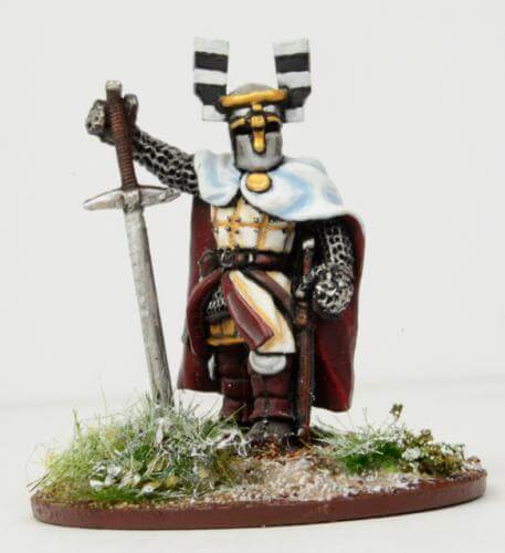 Ordensstaat Warlord with Heavy Weapon (1) Saga Gripping Beast