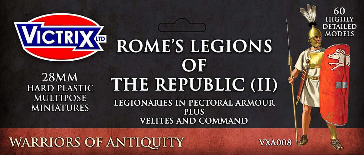 ROME'S LEGION OF REPUBLIC (II) VICTRIX historical wargaming miniatures