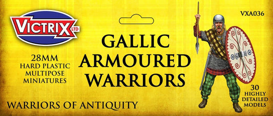 GALLIC ARMOURED WARRIORS VICTRIX historical wargaming miniatures