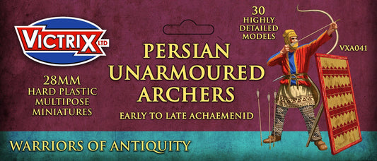 Persian Unarmoured Archers VICTRIX historical wargaming miniatures