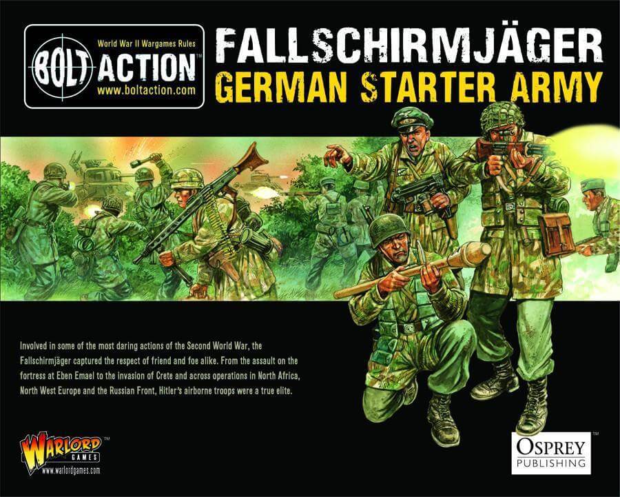 Fallschirmjager German Starter Army Bolt Action WARLORD