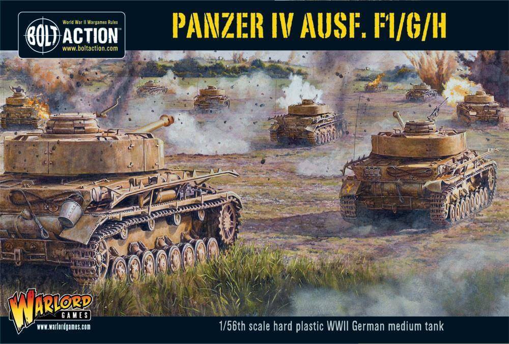 Panzer IV Ausf. F1/G/H German tank Bolt Action