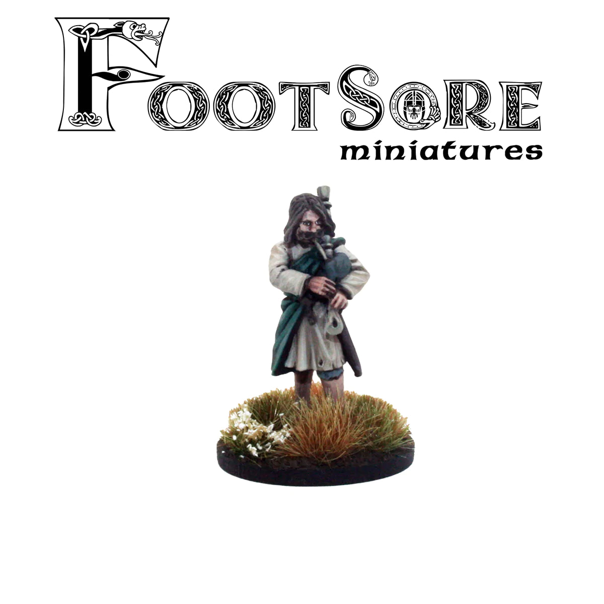 Welsh Dark Age Musician: Footsore Miniature