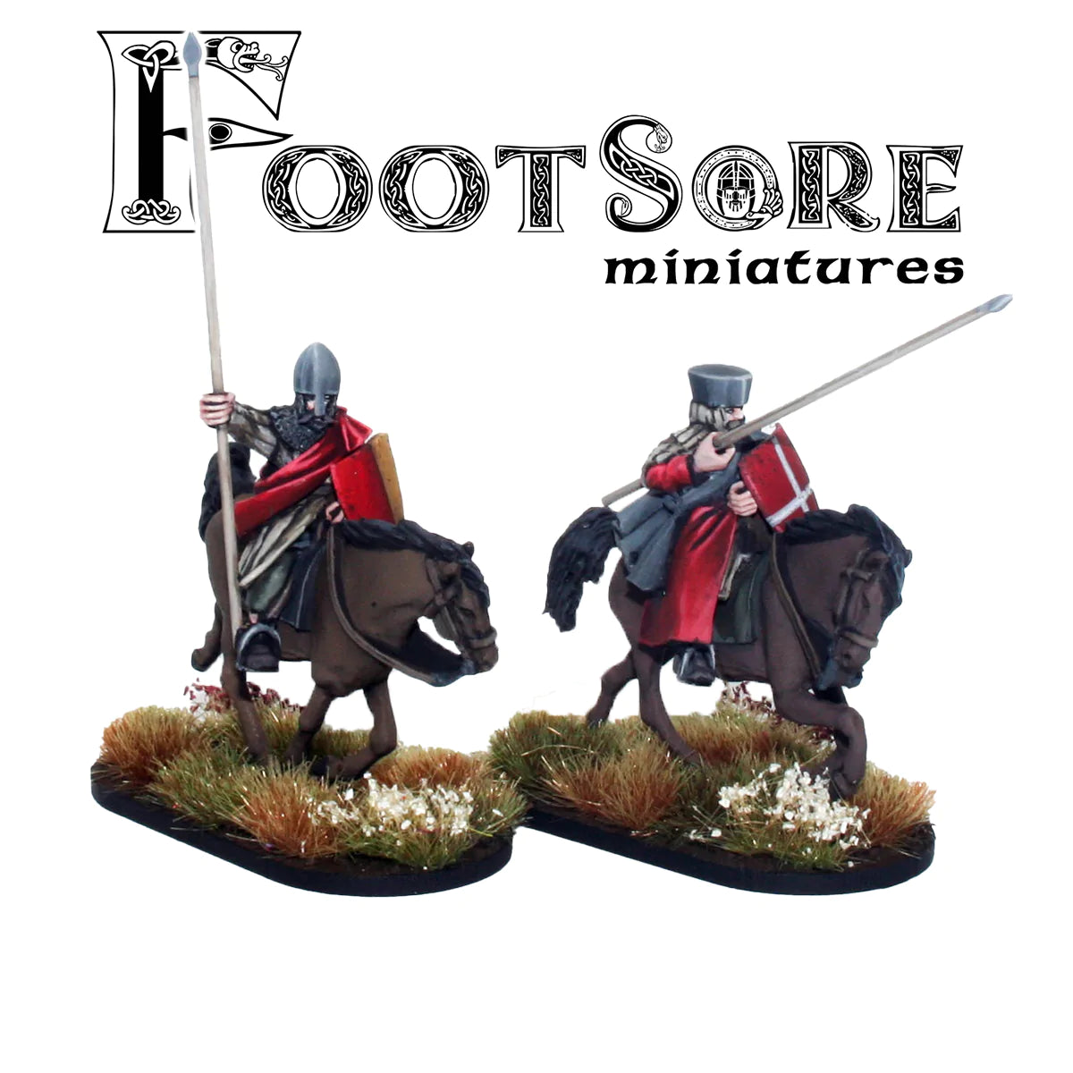 Welsh Medieval Cavalry with Lances: Footsore Miniatures