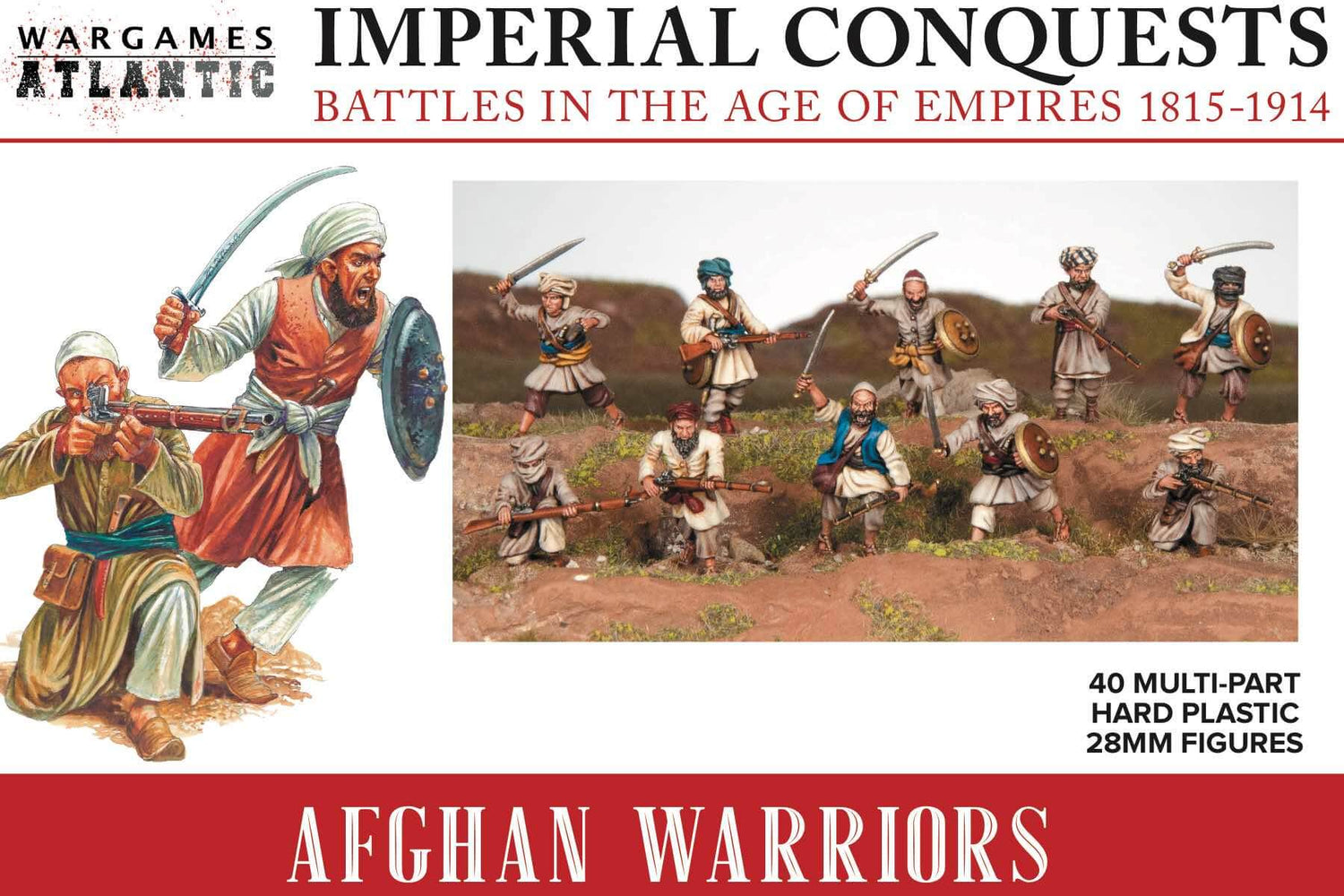 Afghan Warriors Imperial Conquests Wargames Atlantic
