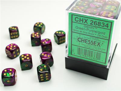12MM D6 DICE 36 DICE (Click to see options) RPG D&D Board Game Dice