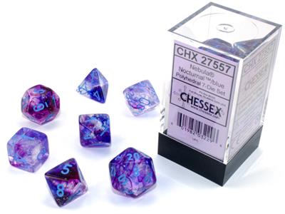 Chessex Polyhedral RPG Dice (Click to see color options)
