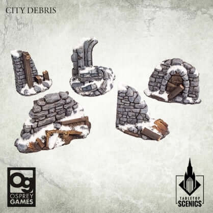 City Debris Frostgrave 28mm Fantasy miniatures Great for Dungeons & Dragons