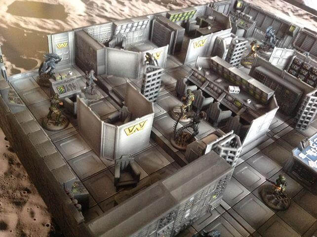Large Colony Hub by L427 Designs Sci-fi terrain