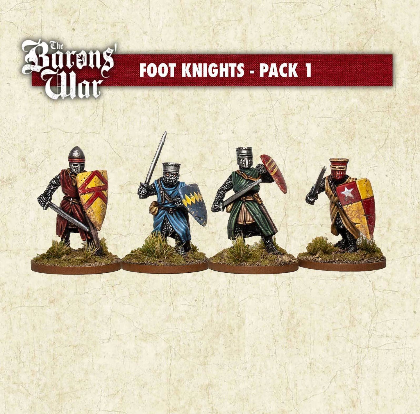 Foot Knights 1 Footsore medieval historical miniatures
