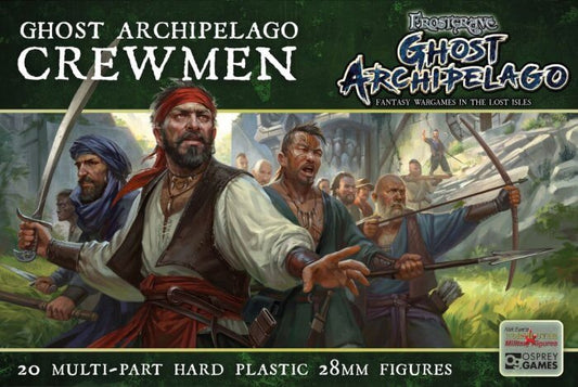 Crewmen, Ghost Archipelago, Frostgrave by Northstar 28mm Fantasy miniatures Great for Dungeons & Dragons