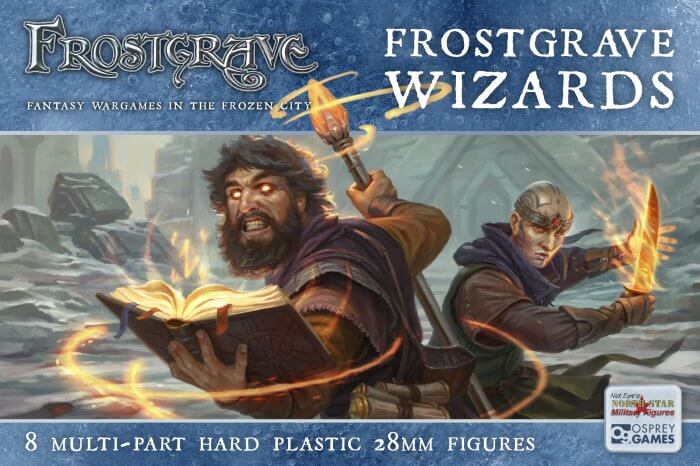 Frostgrave Wizards by Northstar 28mm Fantasy miniatures Great for Dungeons & Dragons