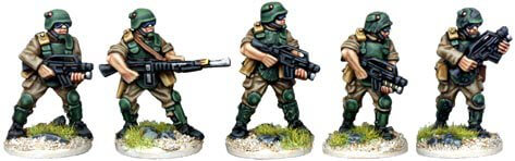 Assault Troopers: Future Wars (Stargrave) sci-fi miniatures
