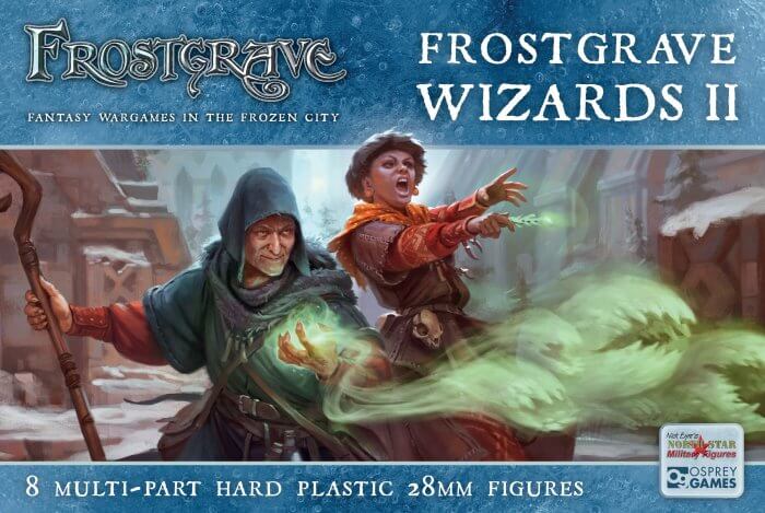 Frostgrave Wizards II by Northstar 28mm Fantasy miniatures Great for Dungeons & Dragons