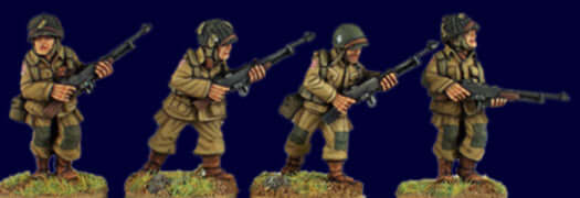 U.S. Airborne B.A.R.s WWII Artizan miniatures