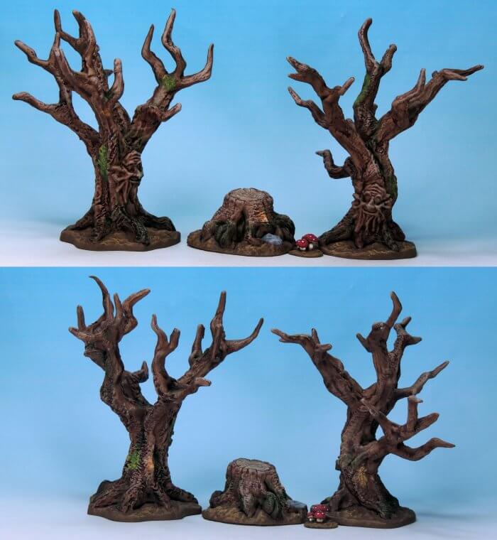 Scary Woods Frostgrave 28mm Fantasy miniatures Great for Dungeons & Dragons