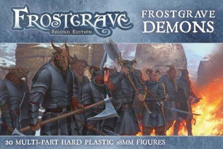Frostgrave Demons by Northstar 28mm Fantasy miniatures Great for Dungeons & Dragons