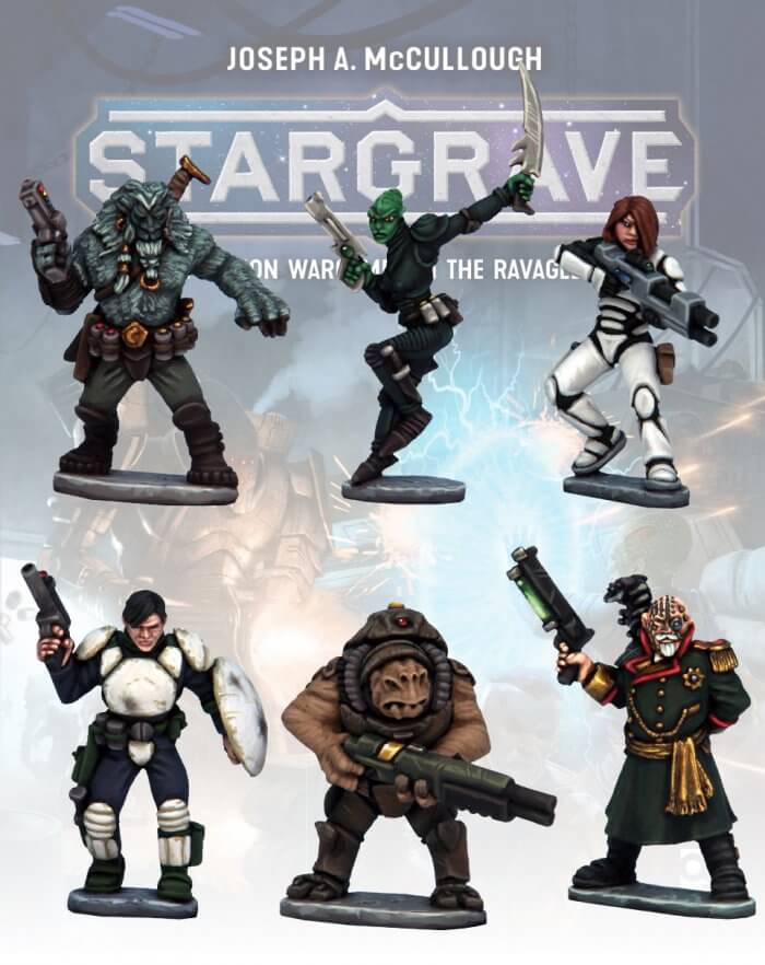 The Old Rogues Stargrave Sci-fi miniatures