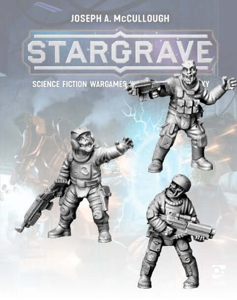Soldier Zombies Stargrave Sci-fi miniatures