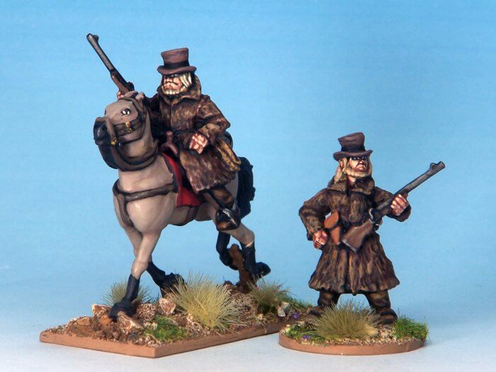 Mr Dolan, Buffalo Hunter (cowboy) Artizan miniatures