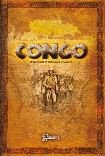 Congo Adventures in the Heart of Africa Rule Book & token sheet