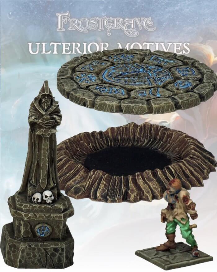 Ulterior Motives Red Herrings I for Frostgrave by NorthStar 28mm Fantasy miniatures Great for Dungeons & Dragons